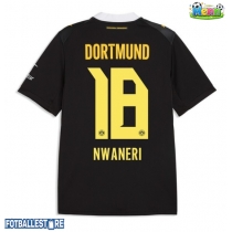 Borussia Dortmund Ethan Nwaneri #18 Bortedrakt 2026-27 Kortermet